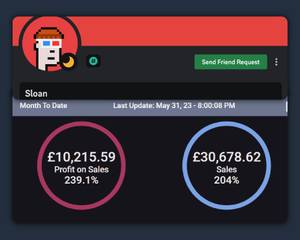 Member result: Month 5 - unbelievable